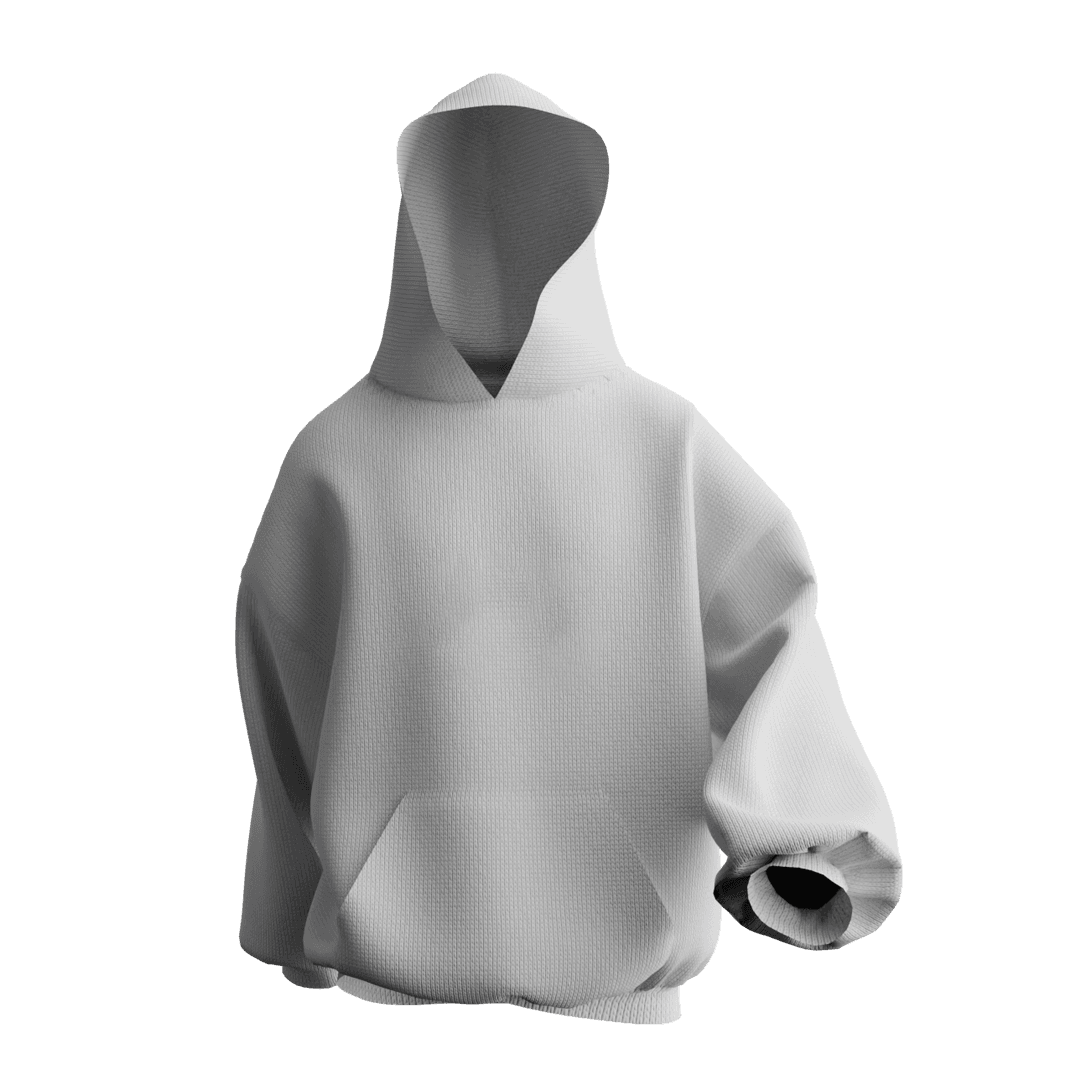 Walking Hoodie 3D mockup preview — create custom designs with 3DMockups