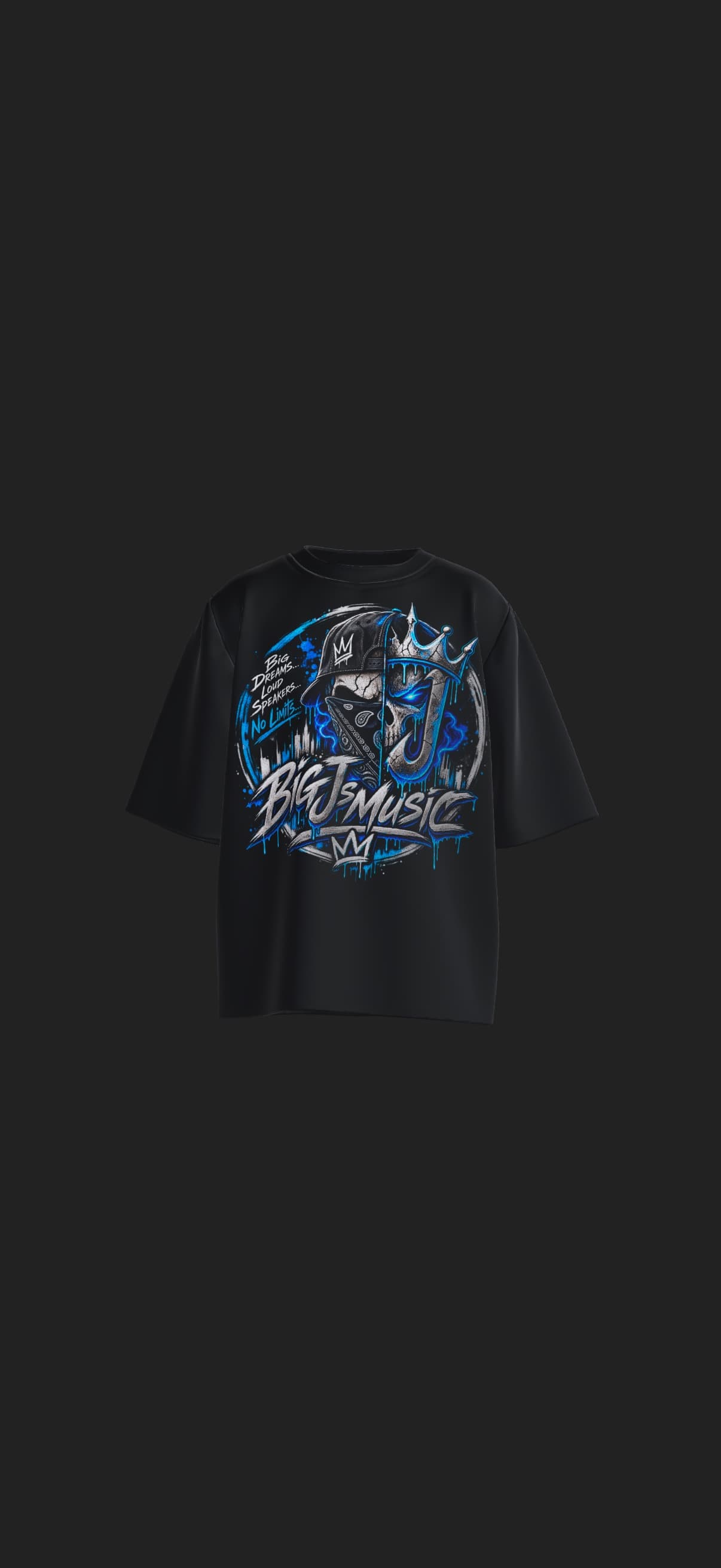 BIGJsMUSIC No Limits Tee