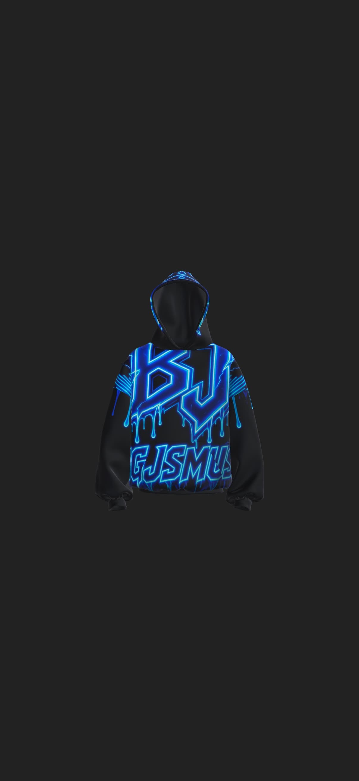 BIGJsMUSIC Electric Drip Hoodie