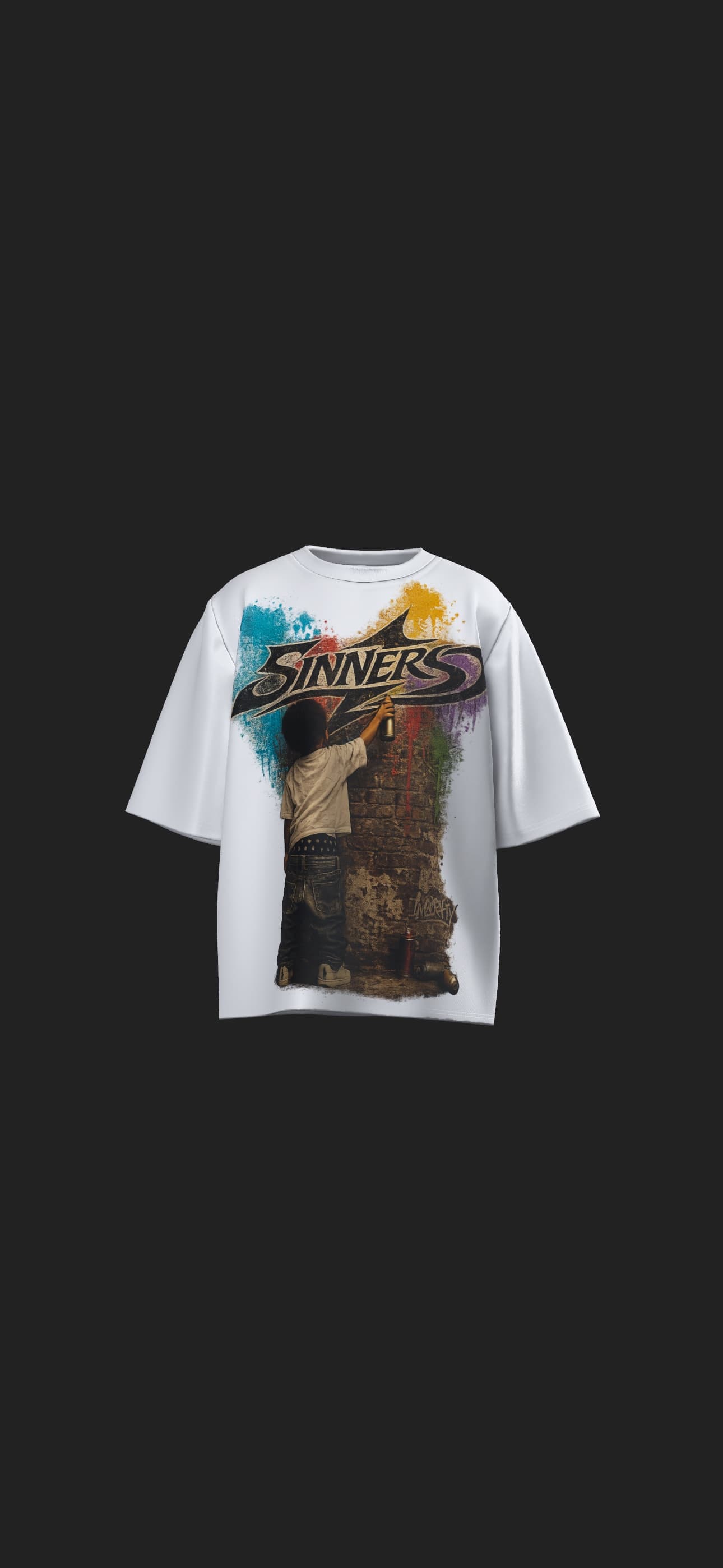 LILBRO PAINT AND SIN Tee — view 1